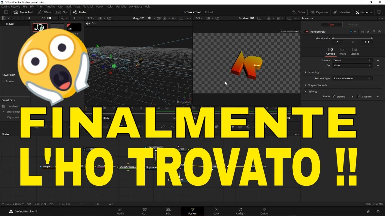 Krokodrove 17 - il 3D che mancava a FUSION