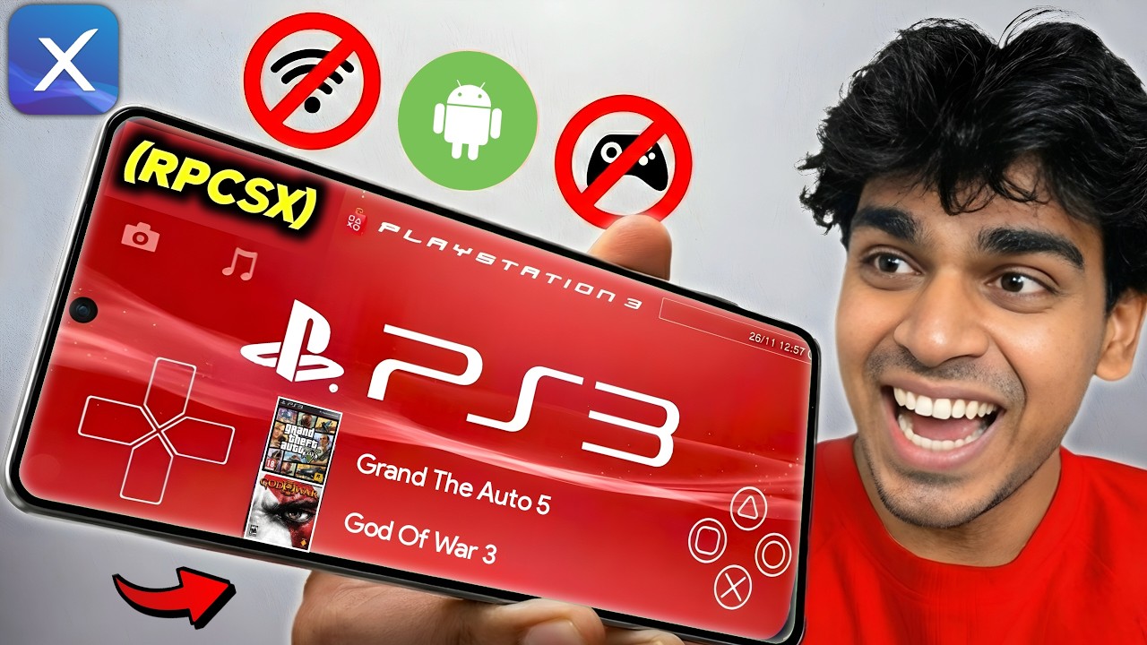 NEW! 🔥 PS3 EMULATOR FOR ANDROID - RPCSX 2026 SETUP/60FPS SETTINGS/GOW 3 GAMEPLAY! PS3 GAMES MOBILE!
