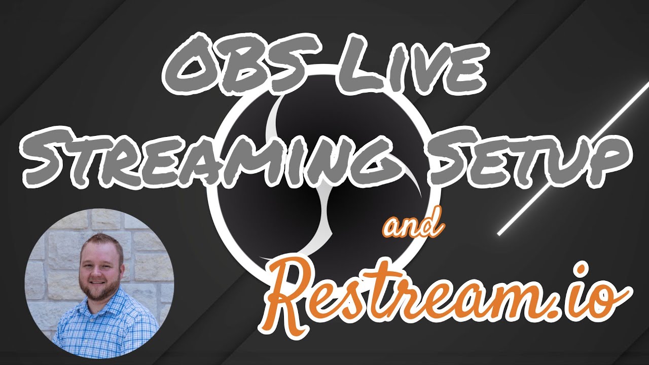 OBS Live Streaming Setup for Churches ▶ AND Church Live Stream With Restream