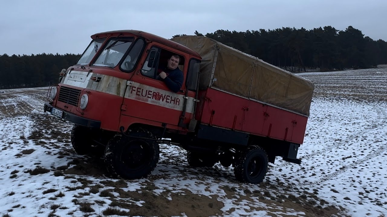 Пожарная машина Robur Lo 2002 года выпуска, переоборудованная в Ld 2002 – подробности переоборудо...