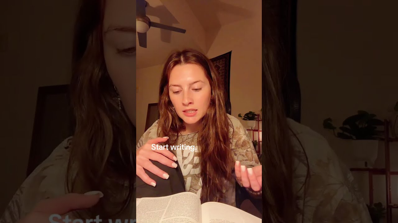 The Lord is calling you to write. 