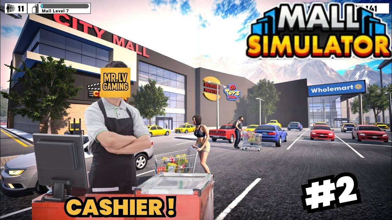 I HIRED A CASHIER IN MY STORE ! #2| mallsimulator tamilgameplay| Mr LegitVerseGaming|#mallsimulator 