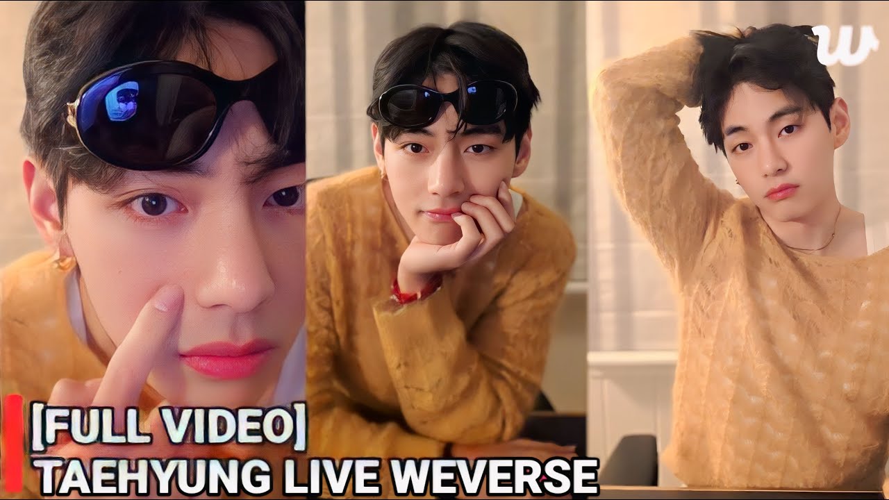 [ENG SUB]🔴FULL VIDEO TAEHYUNG BTS LIVE WEVERSE 14.7.2025