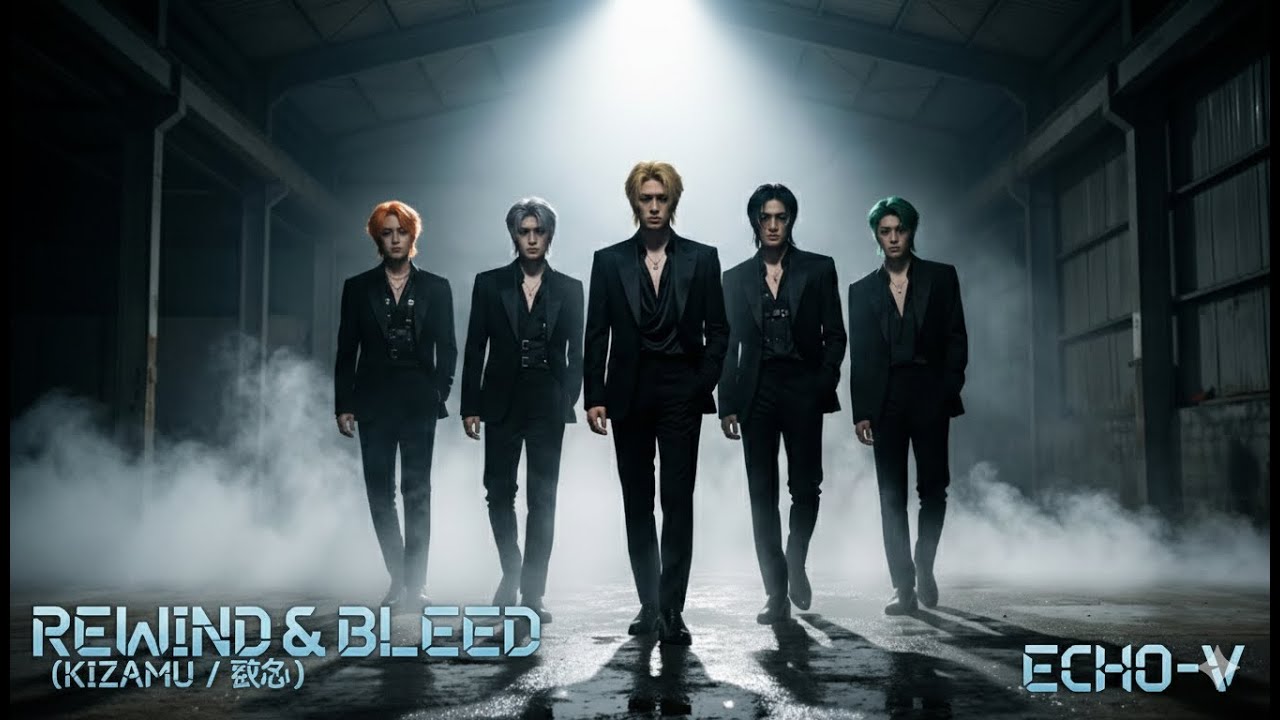 Rewind & Bleed (Kizamu / 刻む) | ECHO-V | Официальный музыкальный клип