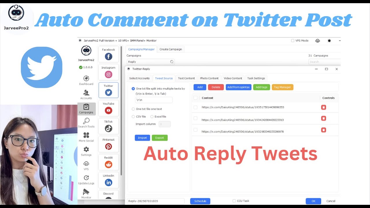 How to Auto-Reply to Tweets with JarveePro (Step-by-Step Demo)
