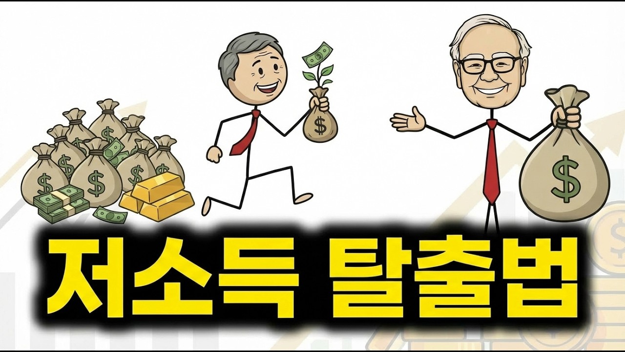 워렌 버핏 - 가난에서 벗어나는 법 (빈곤의 덫 탈출 전략)