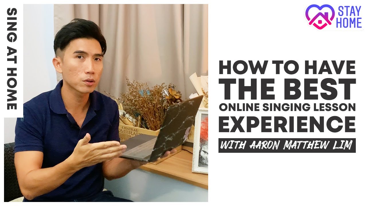 Sing At Home #9 - Online Singing Lesson Tips by Aaron Matthew Lim