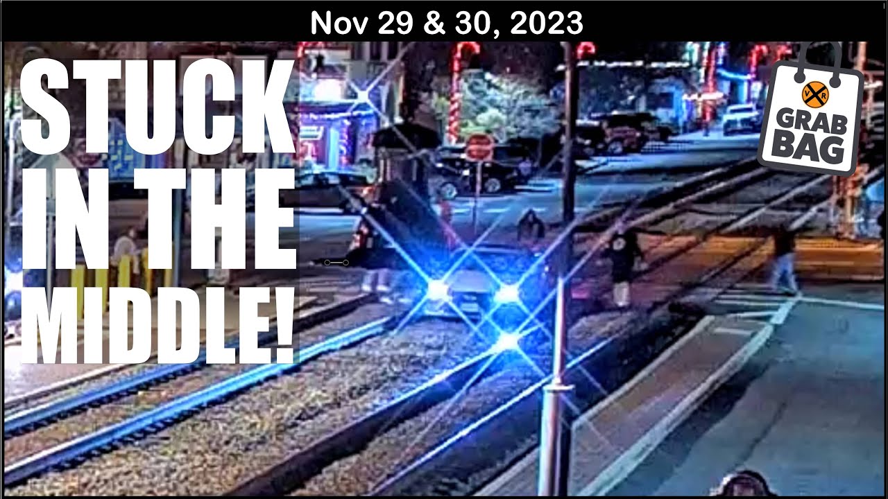 STUCK IN THE MIDDLE OF THE TRACKS! DARWINS, BEAR, BELT LINE ENGINE & MUCH MORE!