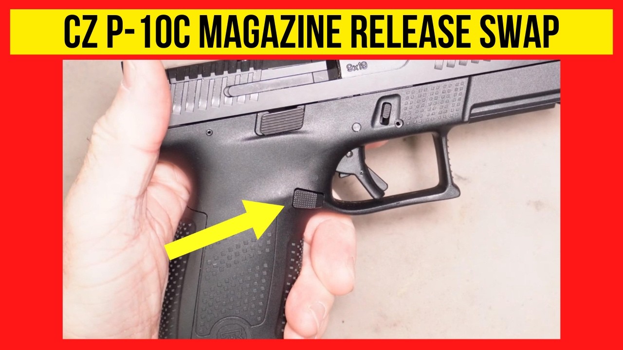 Left-Handed Shooter? | CZ P-10C Magazine Release Swap