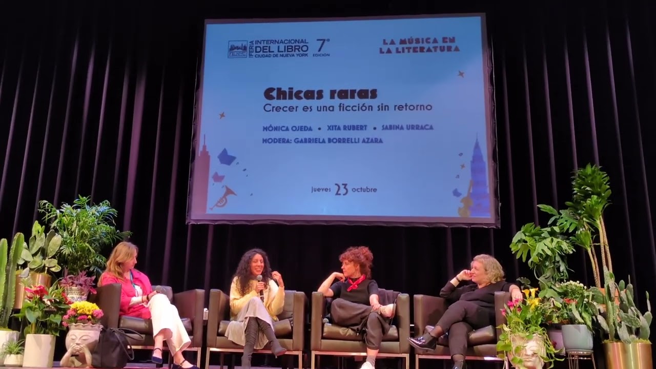 Mónica Ojeda, Xita Rubert, Sabina Urraca: Feria Internacional del Libro, Ciudad de Nueva York 2025