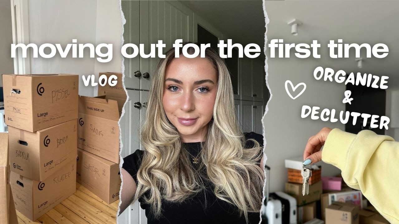 IM MOVING OUT FOR THE FIRST TIME!! | packing up my life, organizing & decluttering.. ✨