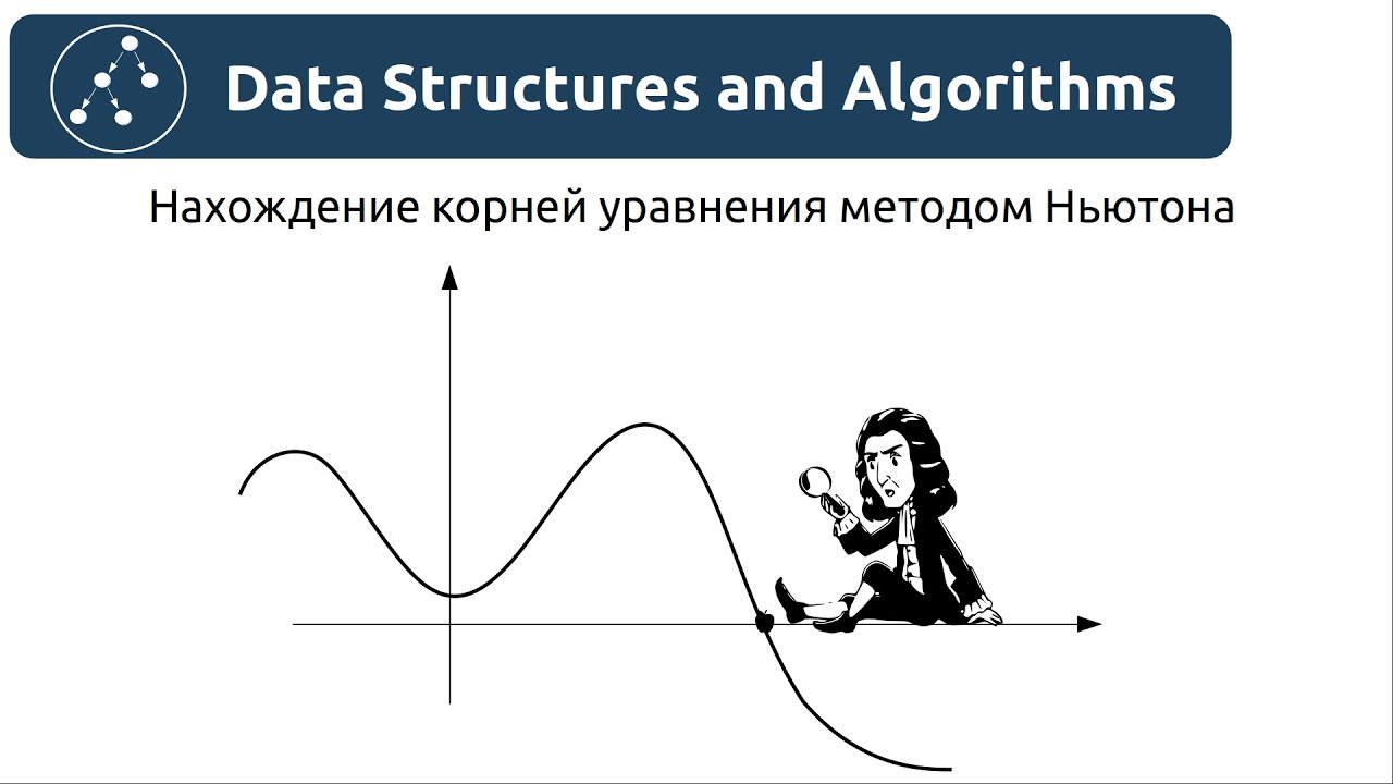 Алгоритмы. Нахождение корней уравнения методом Ньютона