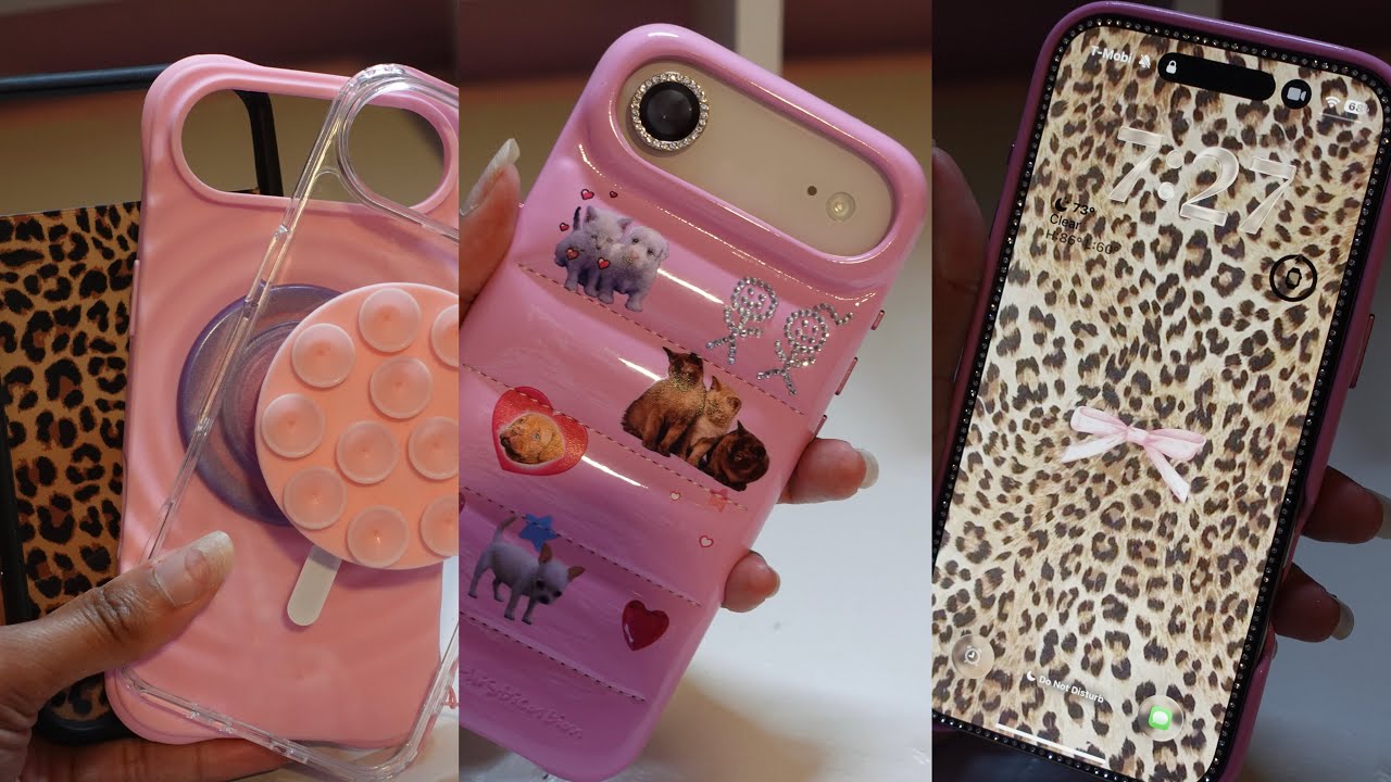 ⋆. 𐙚 ˚Iphone air unboxing +customization ❀࿔