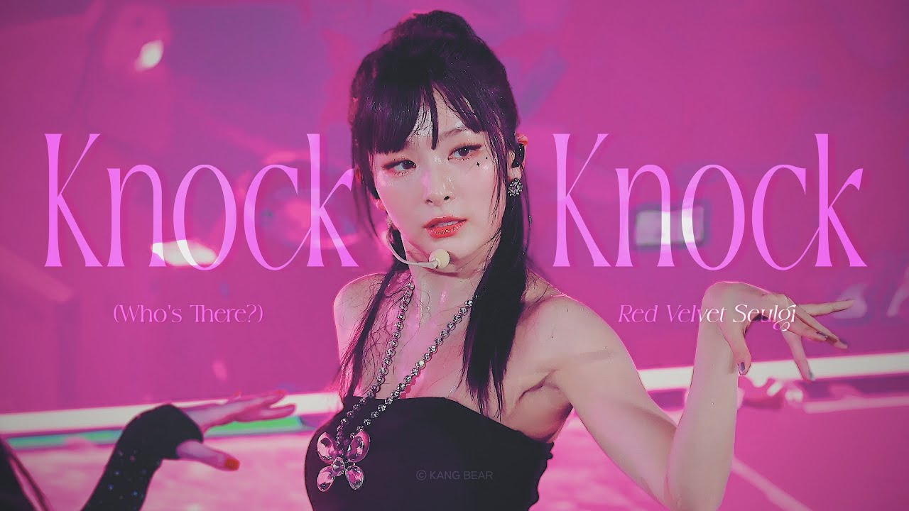 240802-3 FANCON 레드벨벳 슬기 직캠 ‘Knock Knock(Who's There?)’ (Red Velvet Seulgi fancam)