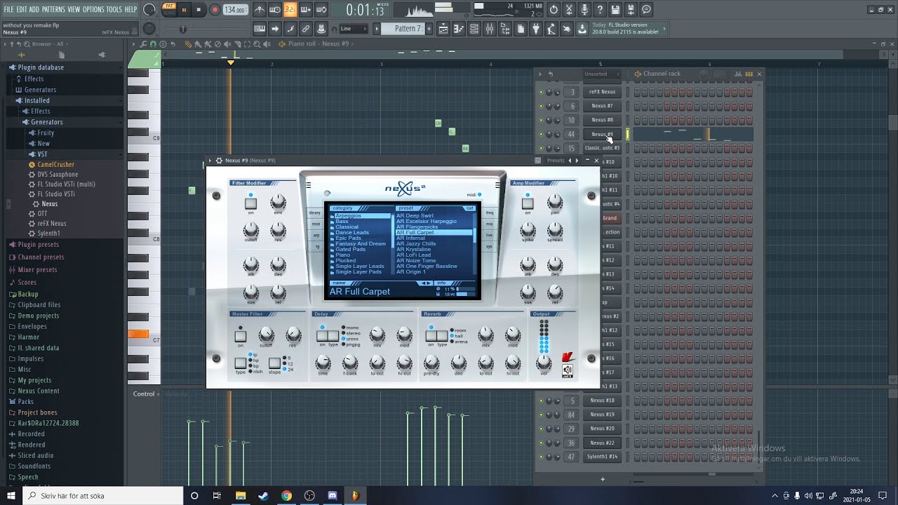 Without You - Avicii /  Accurate Remake (Only Nexus And Sylenth1)