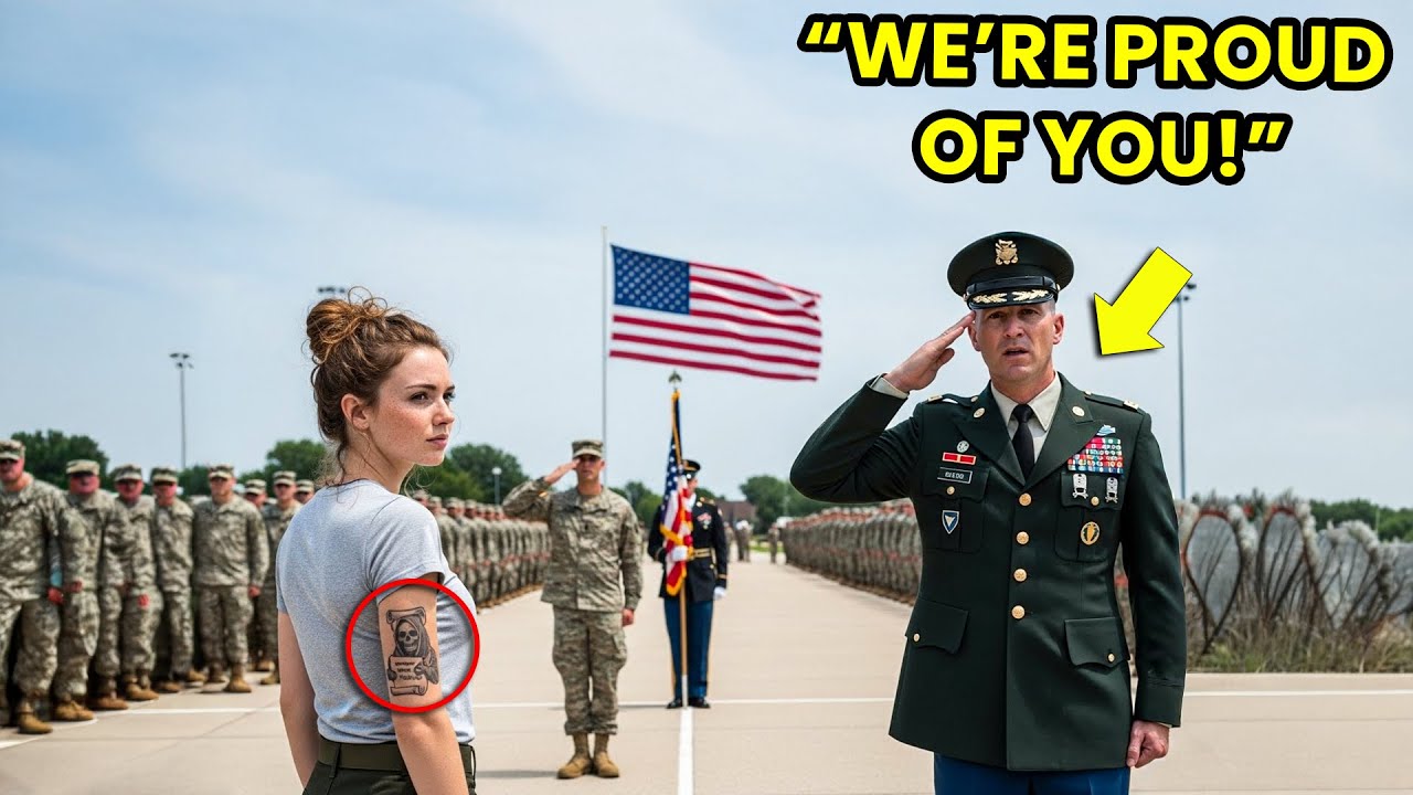 She Only Came to Watch Her Son Graduate — The Captain Saw Her Tattoo and Snapped to Attention