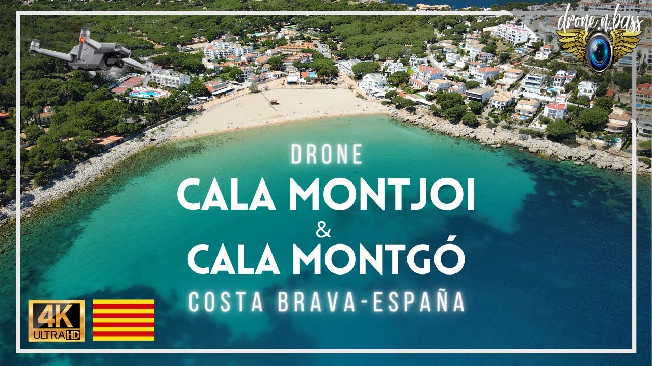 Cala Montjoi & Cala Montgó 🇪🇸España (Costa Brava) |drone 4K|