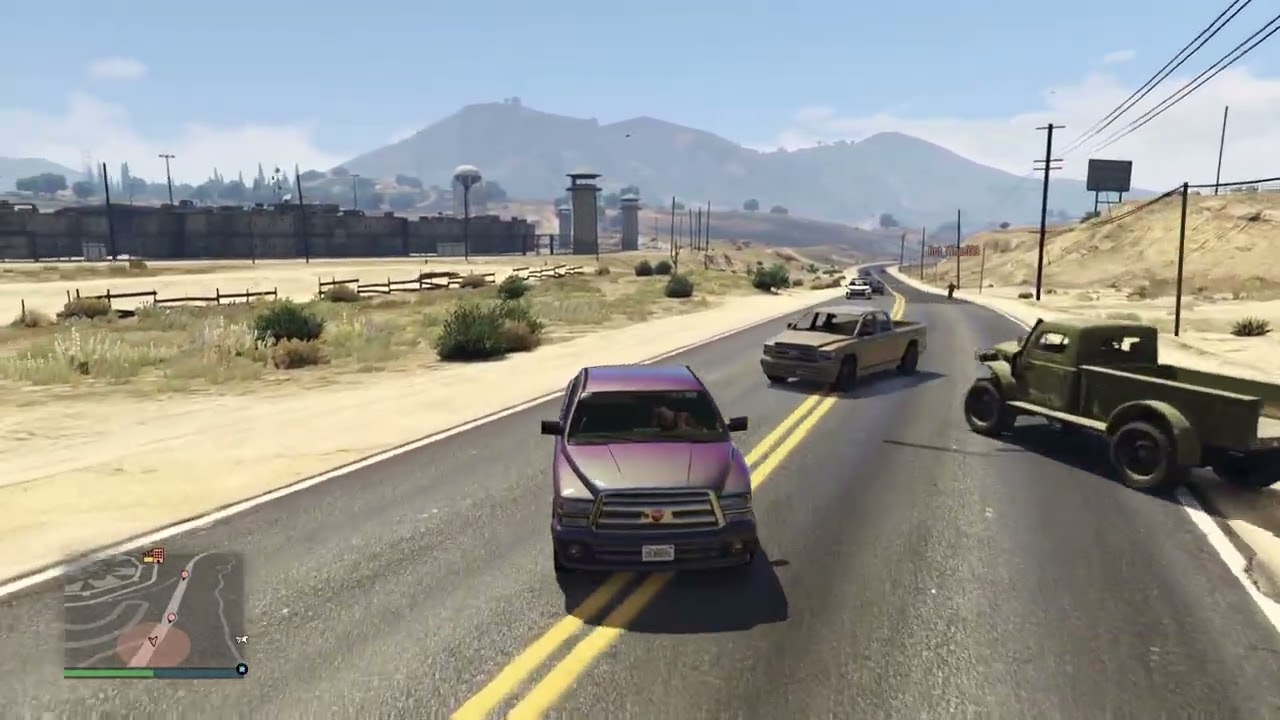 GTA Online..  Cheap Truck Challenge... Truck This!