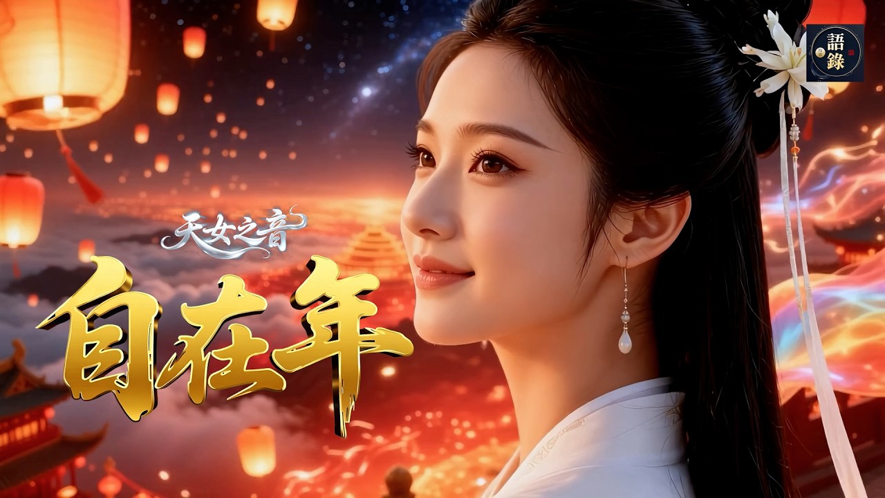 🌸天女之音《自在年》｜新年吉祥歌｜願你得失隨緣・平凡亦溫柔
