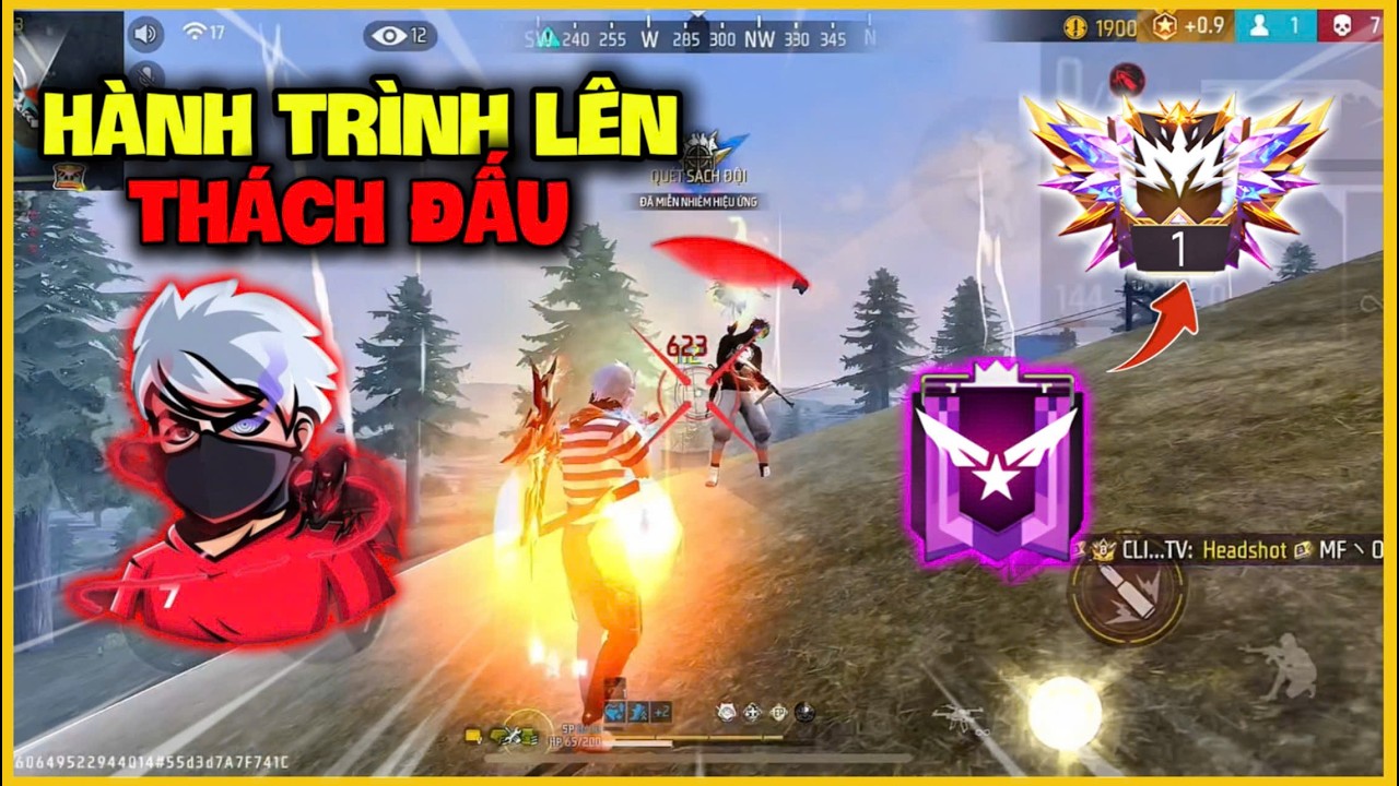 Hành Trình Leo Thách Đấu Rank Sinh Tồn Đầu Mùa Của CU LÌ !