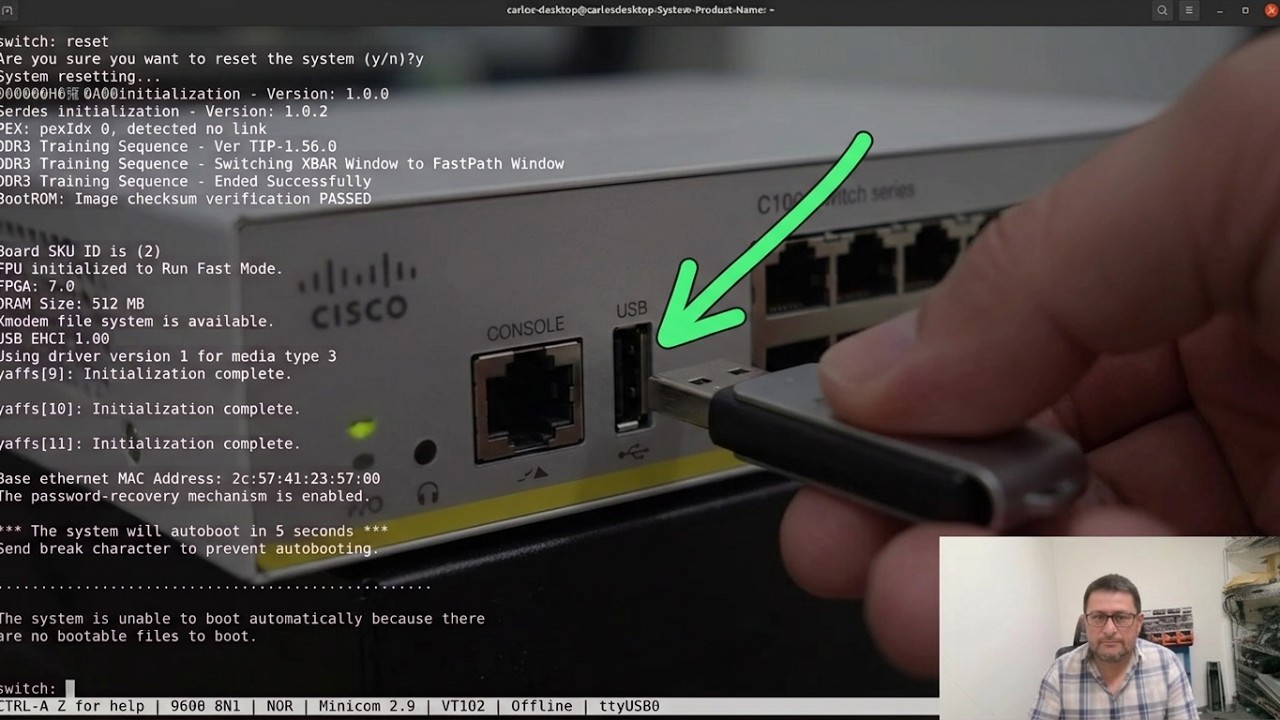 How to fix Cisco Switch  