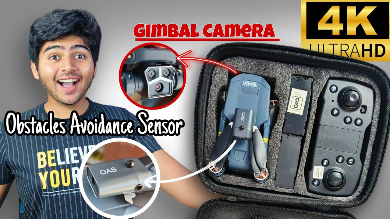 Y3 Max Drone With Gimbal Camera Unboxing and Review | Y3 Max FPV Drone Range and Camera Test