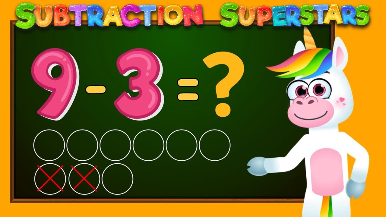 Subtraction Superstars! 🌟 Learn to Subtract with Lucky | Cross It Out! ✂️ Subtraction Made Fun!