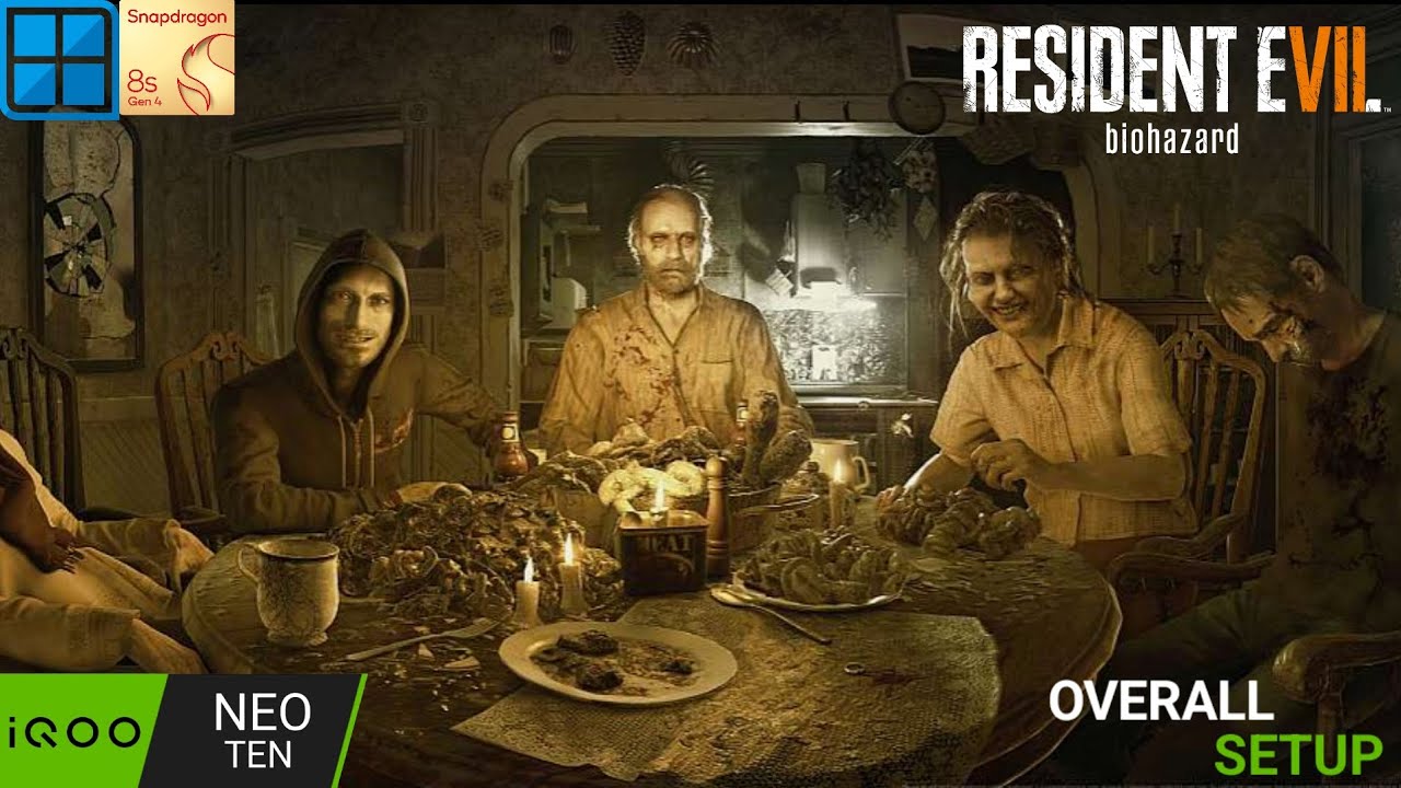 Resident Evil 7 Biohazard (Android) Winlator Adreno Fix Config Unlock 60-120 Fps Best Performance