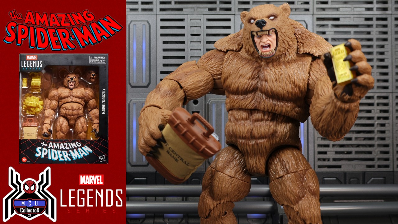 Обзор коллекционной фигурки Marvel Legends GRIZZLY (или Ursa Major) из комикса &laquo;Удивительный Чело...