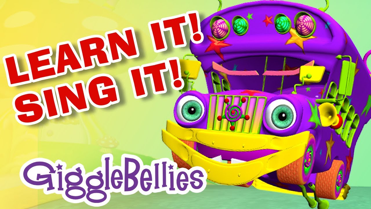 Wheels On The Bus Sing-A-Long |  Nursery Rhymes | GiggleBellies