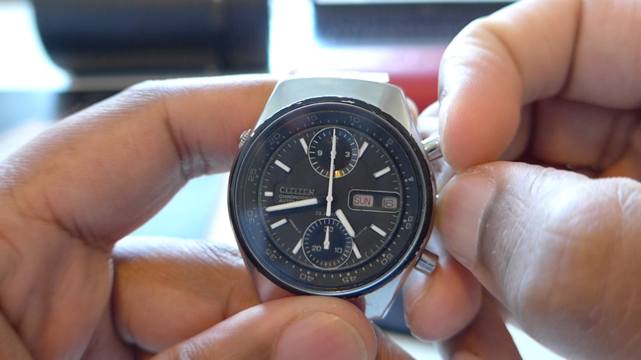 Citizen 8110 Column Wheel Chronograph 1970
