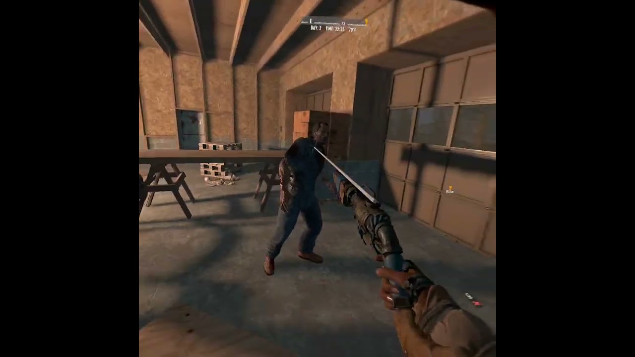 Quest 3 7 Days to Die VR playthrough with a lot of instructions