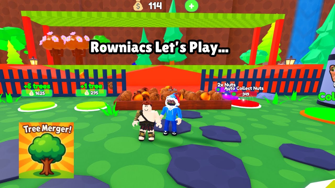 Rowniacs Play Tree Merge