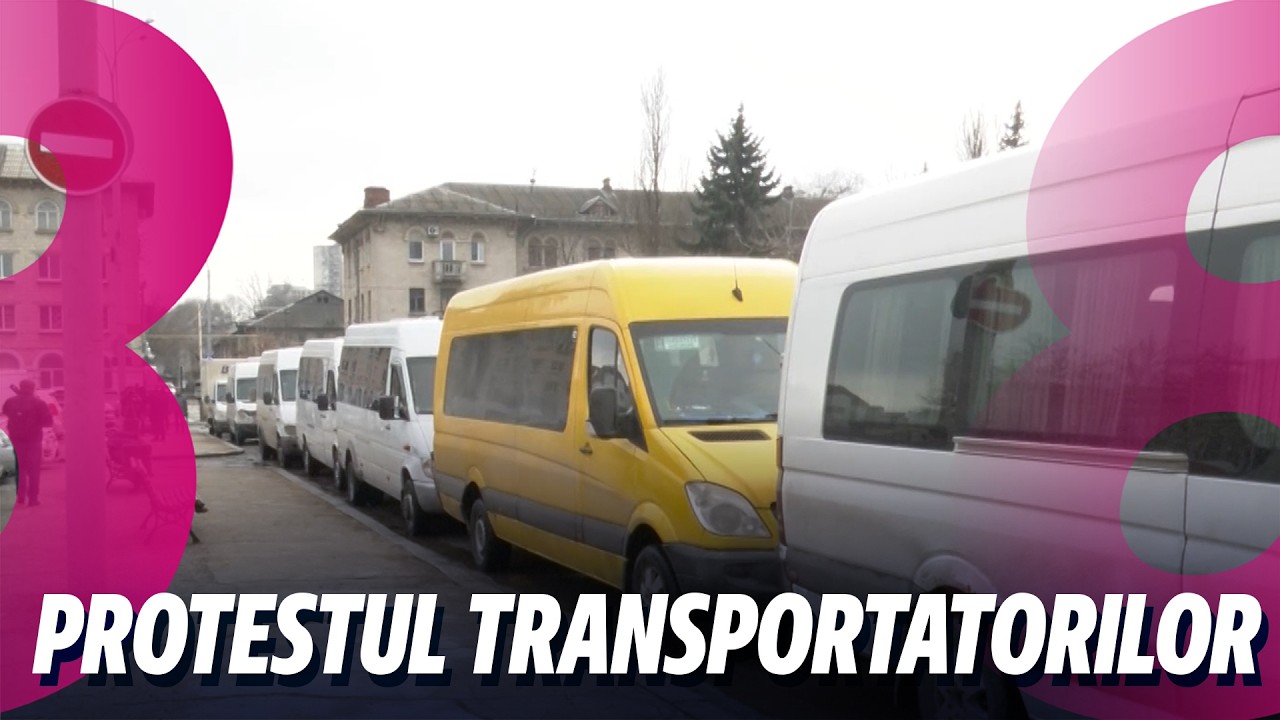 Știri: Mai ieftin la Chișinău și mai scump la Bălți /Protestul transportatorilor /12.02.2026