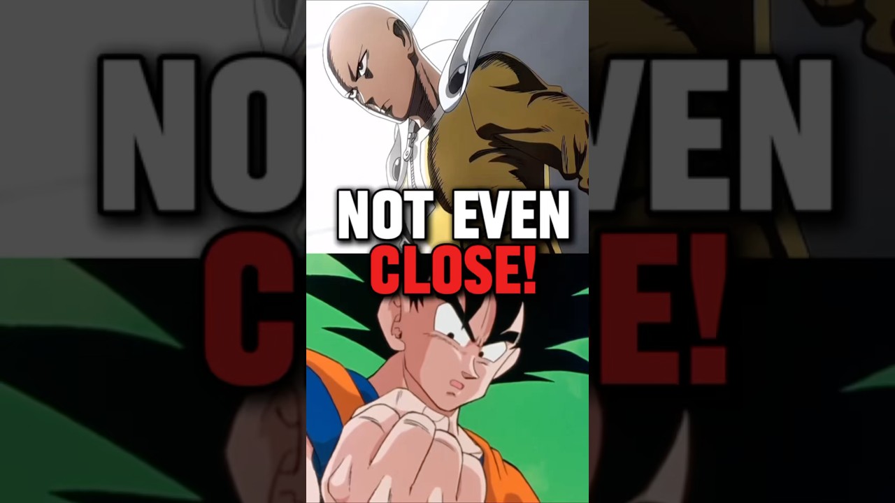 Why Goku VS Saitama ISN&rsquo;T EVEN CLOSE! #goku #dbz #anime #onepunchman #vs #battle #dragonball #dbs