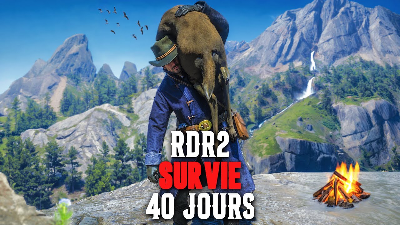 J'ai SURV&Eacute;CU 100 Jours sur RDR 2 R&Eacute;ALISTE !