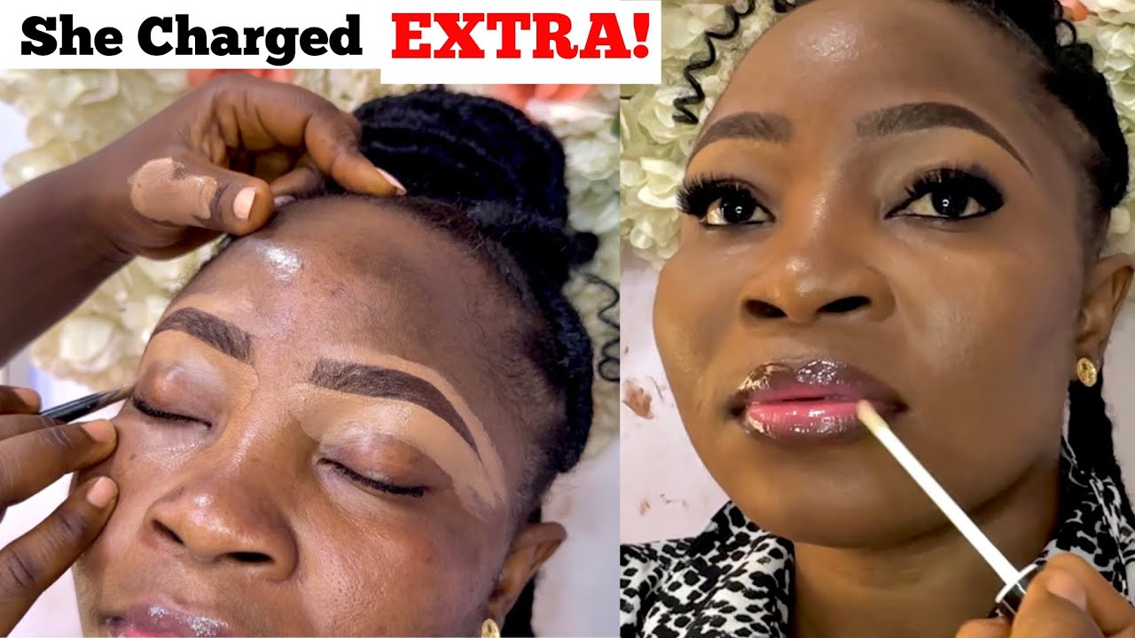 MUA asked me to PAY EXTRA for the LIPSTICK 😳…. So Much Drama 😅