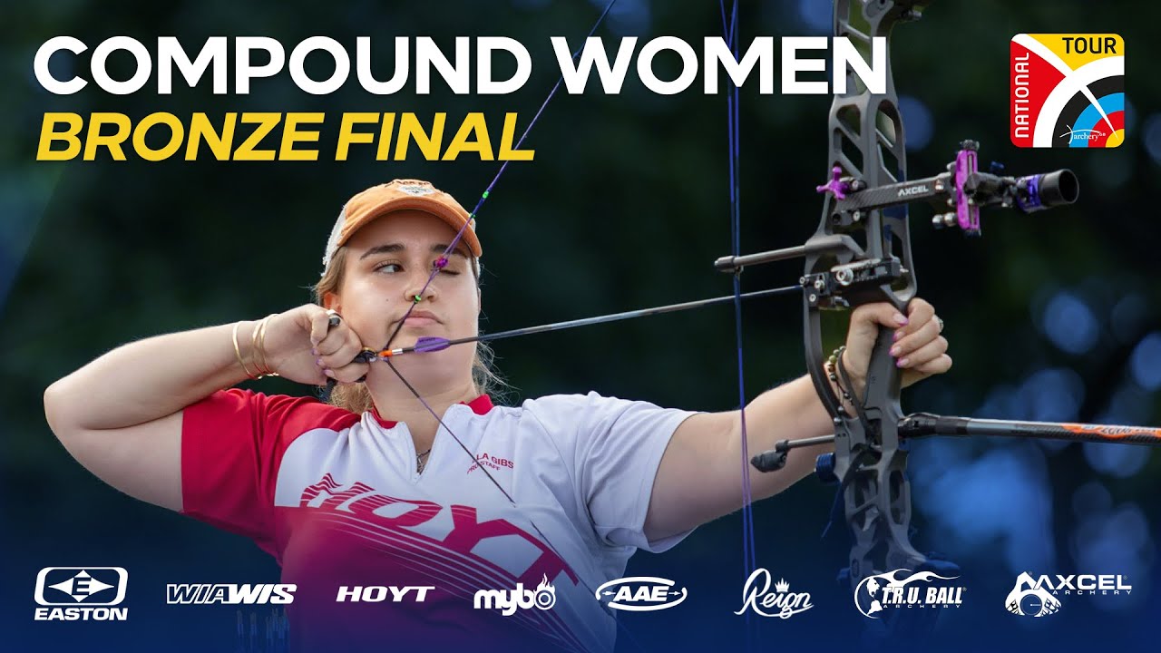 Compound Women Bronze Final - Gibson vs Wood | National Tour Final 2023