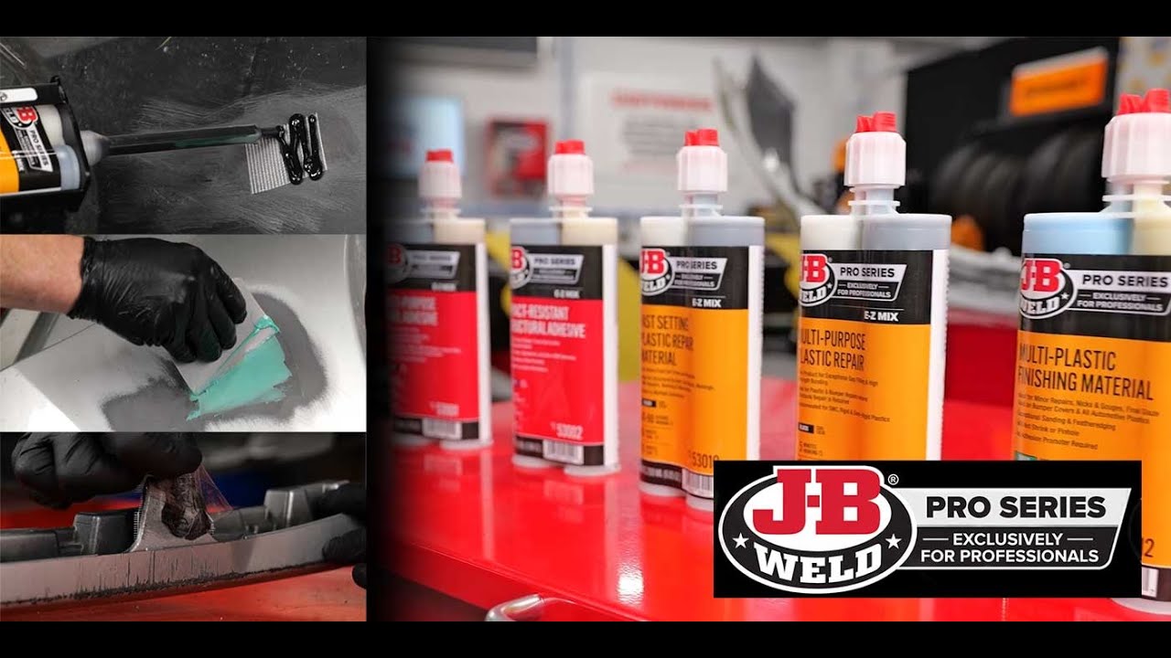J-B Weld Pro Series Plastic Repair Products