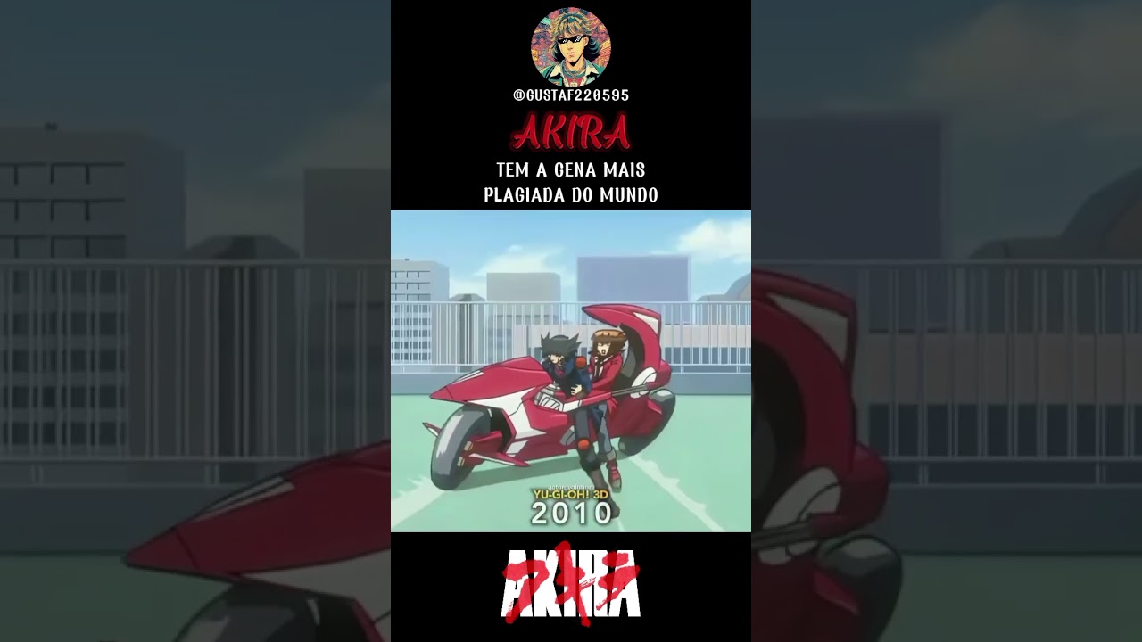Akira e a cena de Moto mais Plagiada do Mundo #anime #plagios #curiosidades #moto #akira