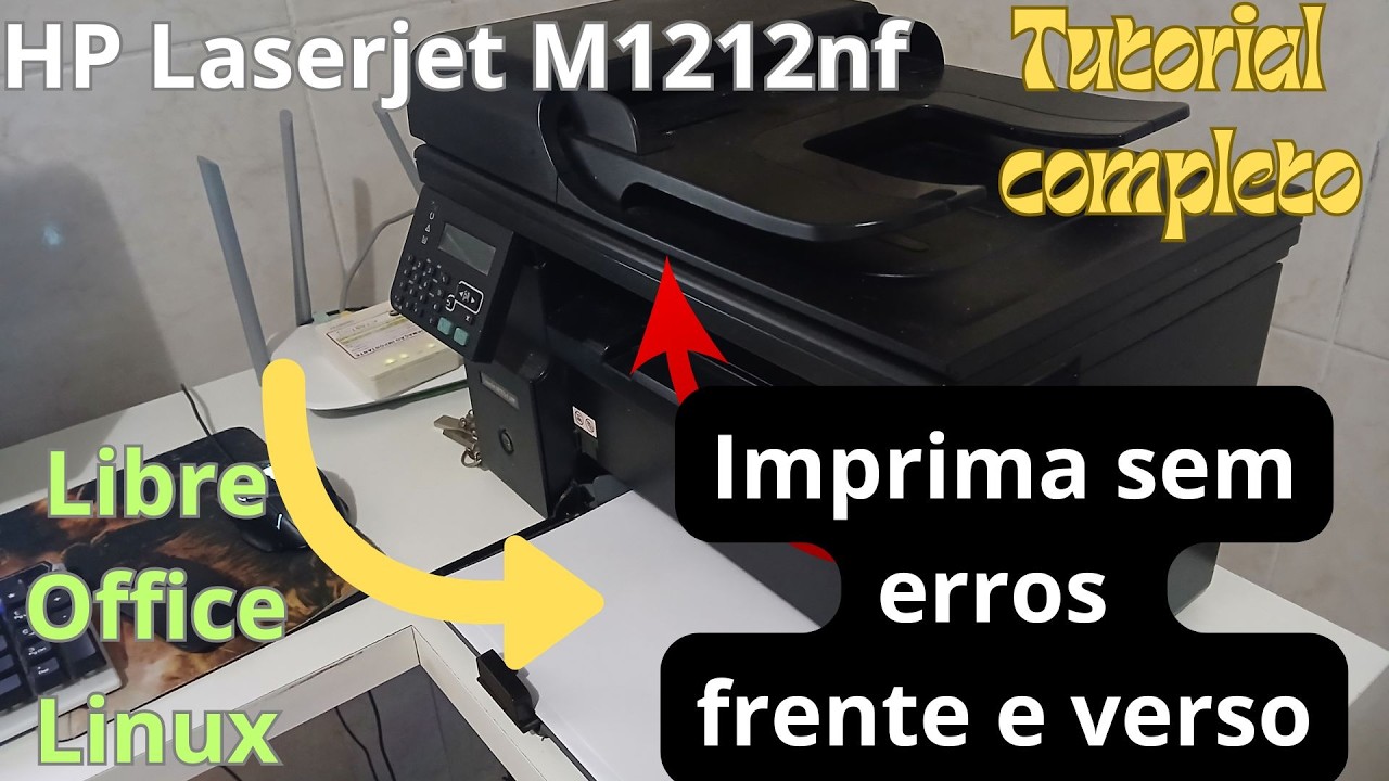 HP M1212nf: O Segredo para Imprimir Frente e Verso Manual Sem Erros