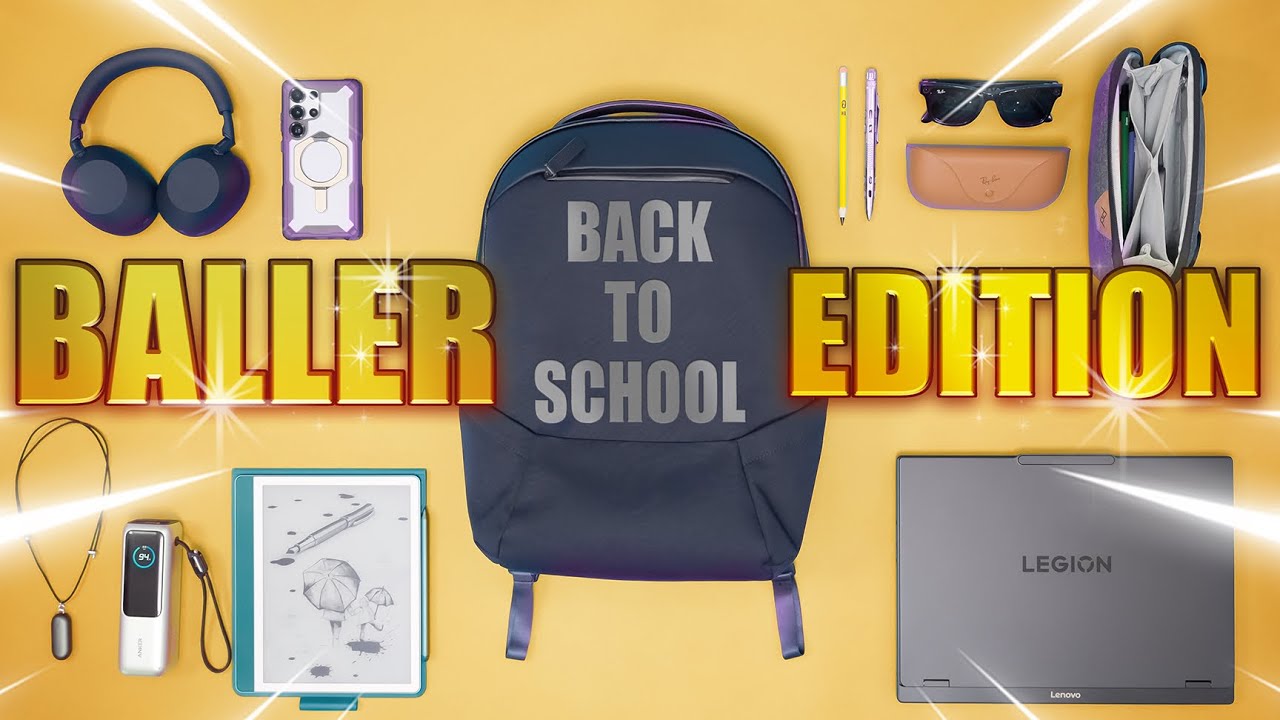 Awesome Back to School Tech 2025! (BALLER Edition)