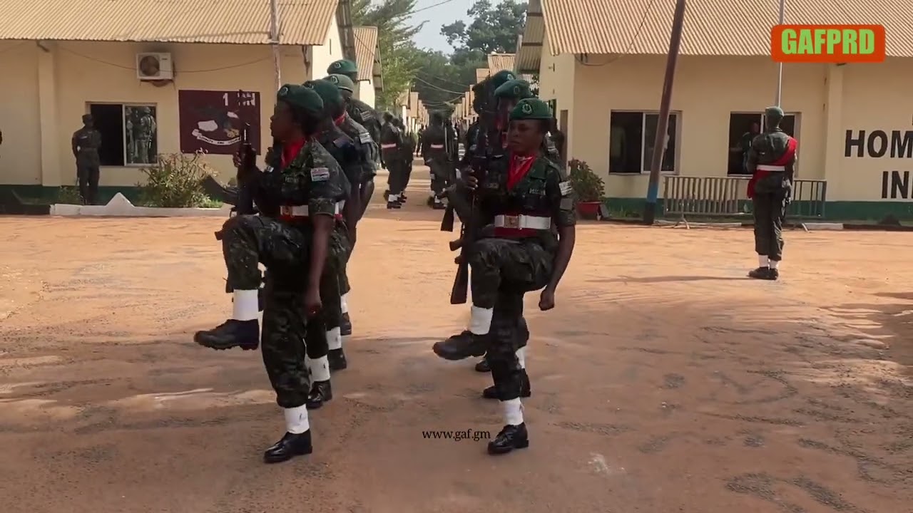 1 INFANTRY BATTALION DRILL DISPLAY FOR THE CDS