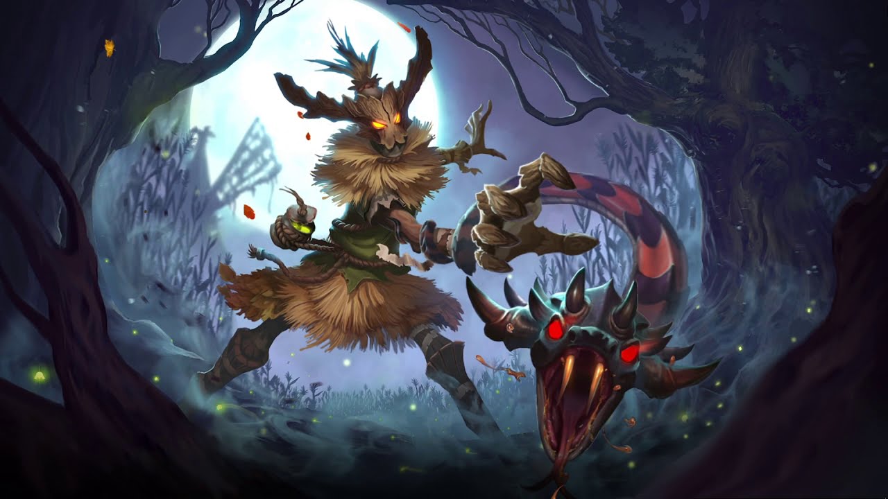 Animated Wallpaper: Wickerman Mal'Damba - Paladins Splash Art / Wallpaper Engine