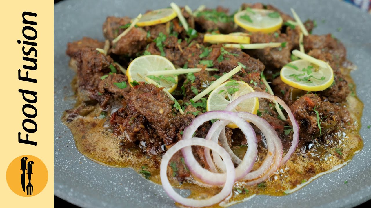 Spicy Tawa Mutton Recipe by Food Fusion