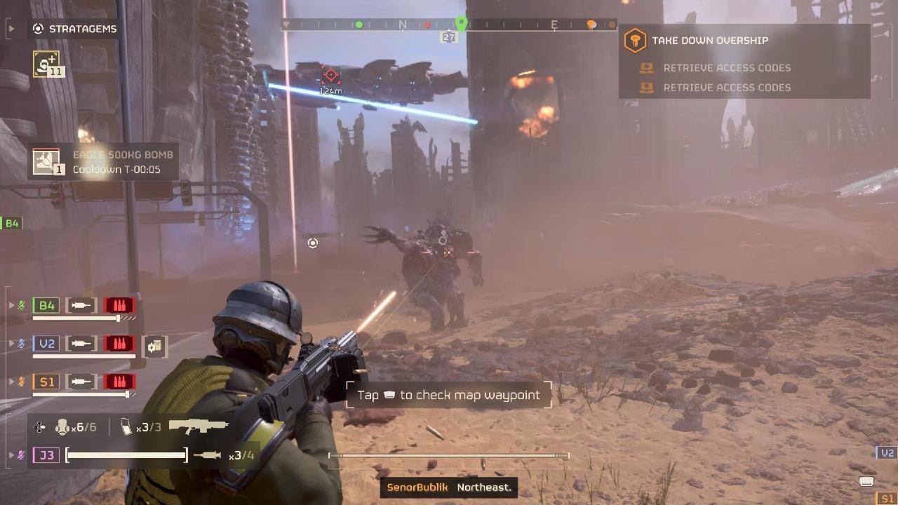 Helldivers 2 Casual gameplay: Level 10 Difficulty mindless illuminate Hordes