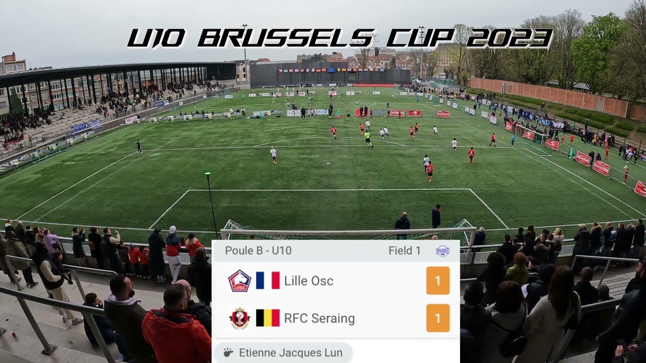 Brussels Cup 2023 | U10 | Lille OSC vs RFC Seraing | Geoffroy De Maeyer
