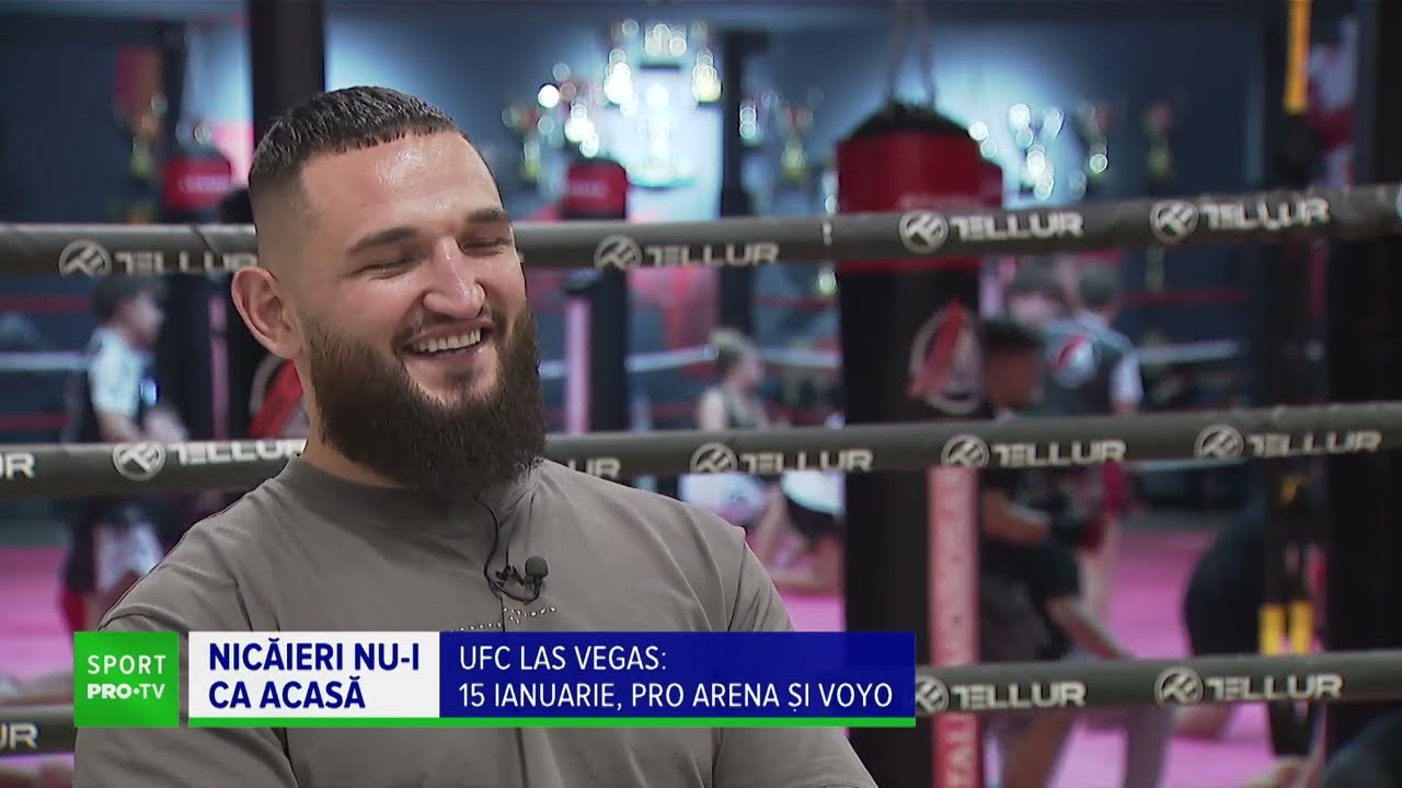Singurul rom&acirc;n care lupta &icirc;n UFC, Nick Negumereanu a dat Las Vegasul pe Brașov pentru c&acirc;teva zile