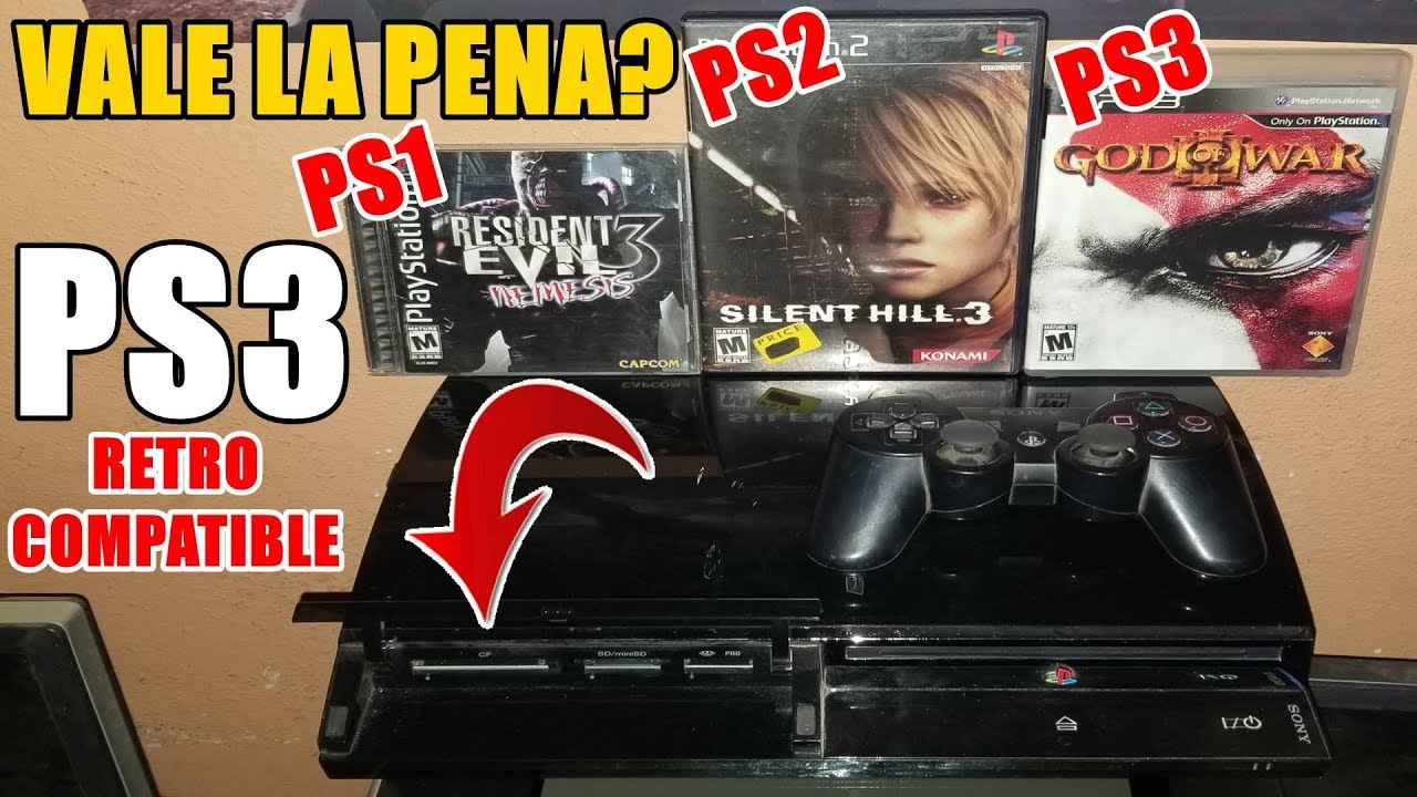 Vale la Pena Comprar un (PS3) Playstation 3 Fat Retrocompatible con PS1 y PS2 en la Actualidad