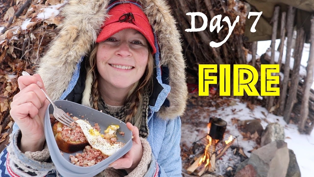 Eggs & Hash on a Campfire | 28 Day Challenge | A Fire Everyday
